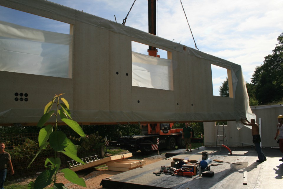 Gradnja hiše - foto povečava