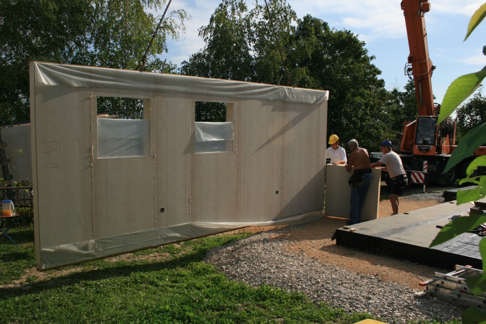 Gradnja hiše - foto povečava