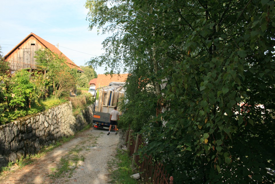 Gradnja hiše - foto povečava