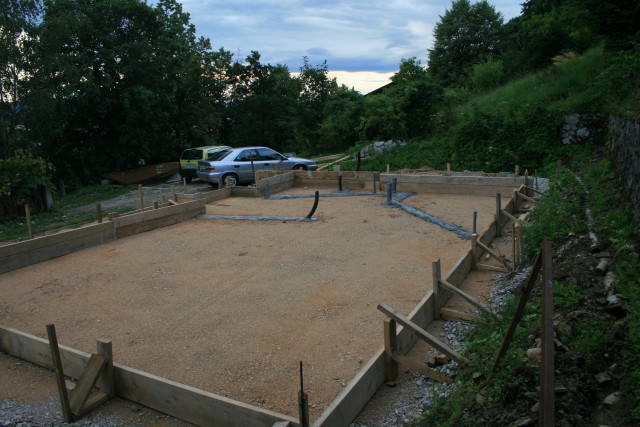 Gradnja hiše - foto