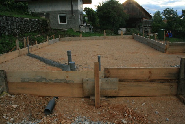 Gradnja hiše - foto