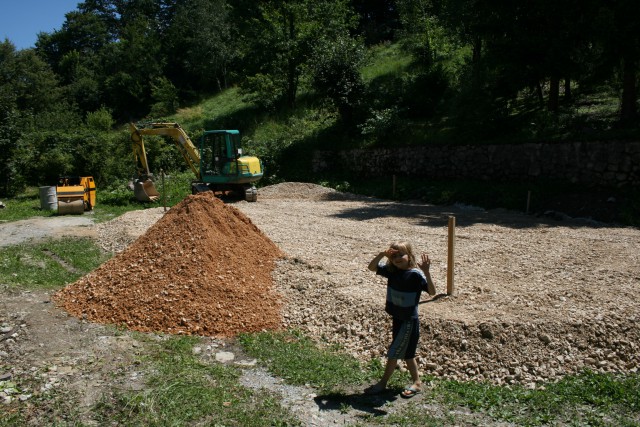 Gradnja hiše - foto