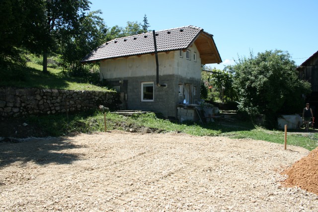 Gradnja hiše - foto