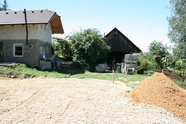 Gradnja hiše - foto