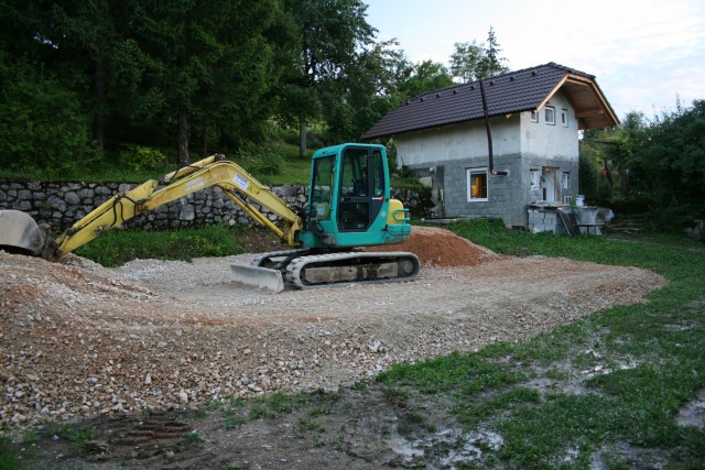 Gradnja hiše - foto