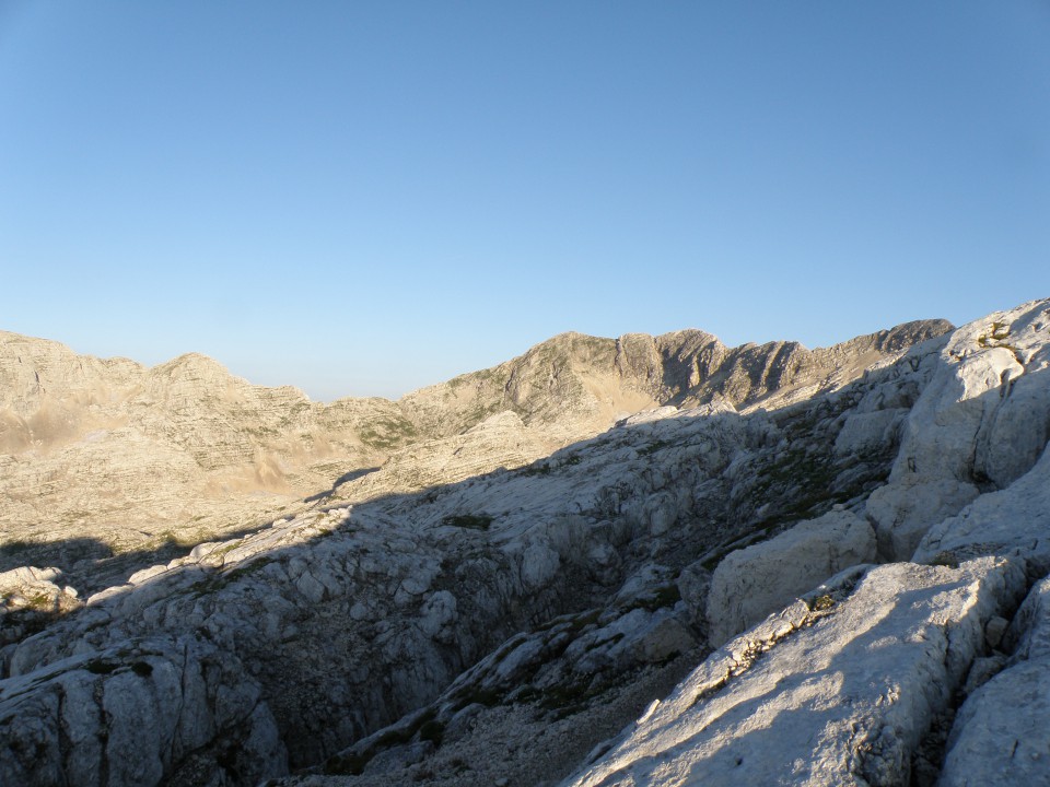 Visoki Kanin s koče P. Skalarja