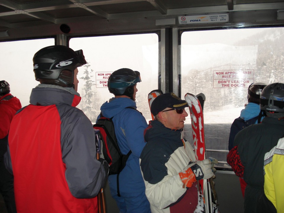 Smučanje Dolomiti 2009 - foto povečava