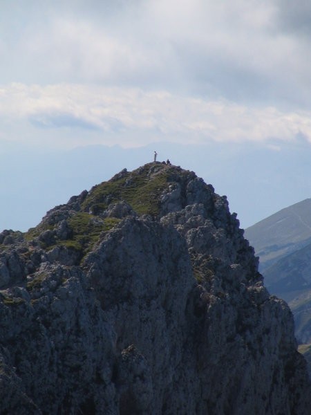 počitek na sosednjem vrhu