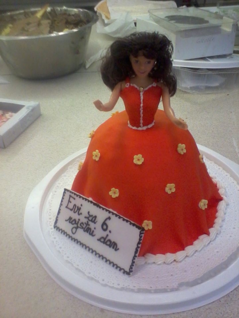 Barbie torte - foto
