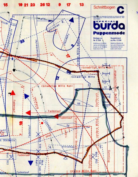Burda s kroji za pupe - foto