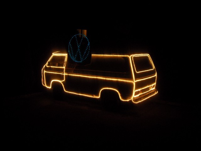 Božični VW T3  - foto