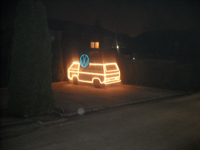 Božični VW T3  - foto