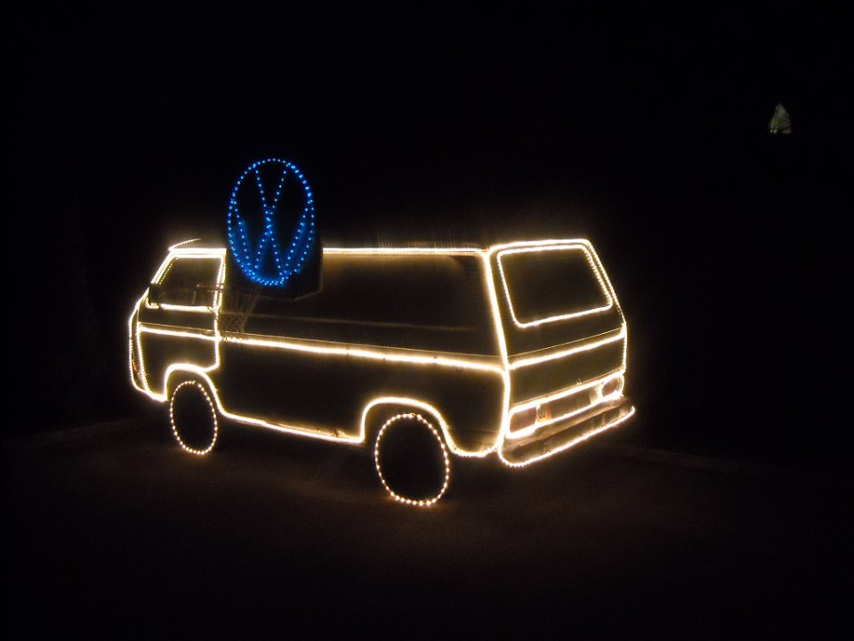 Božični VW T3  - foto povečava