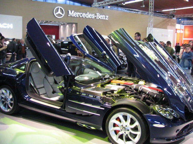 Mercedes SLR - foto povečava