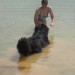 09.08.2009 Sabina me je peljala na Žovneško jezero, da se poiskusim v plavanju