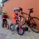 S kolesom vnukom na obisk 15.5.2012
