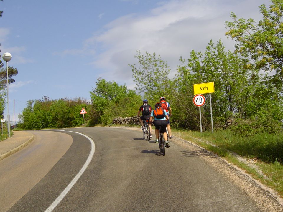 Krk - Vrh - Malinska s kolesom 28.04.2013 - foto povečava