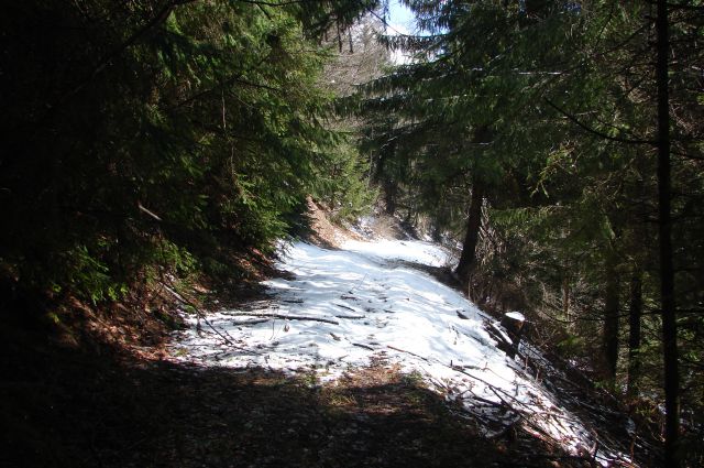 Paški Kozjak iz Dobrne 28.3.2015 - foto