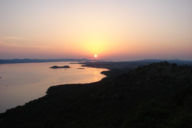 Sončni zahod in jutranji krog 7., 8. 7. 2015 - foto