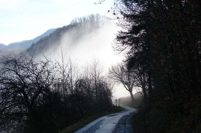 Od doma na Boču do Donačke gore 5.12.2015 - foto