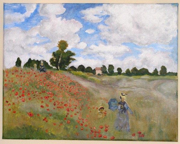 Poppy field; reprodukcija - Monet
Izklicna cena 150 E

