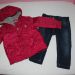 benetton podložena jakna ali tanjša bunda, št. 82 (večja), nošena do 2,5 let!