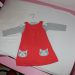 carters 92 obleka + bodi, 14 eur