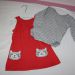 carters 92 obleka + bodi, 14 eur
