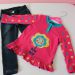 Benetton mehke hlače (kot legice)xxs in george majica - oboje lepo ohranjeno; 15 eur