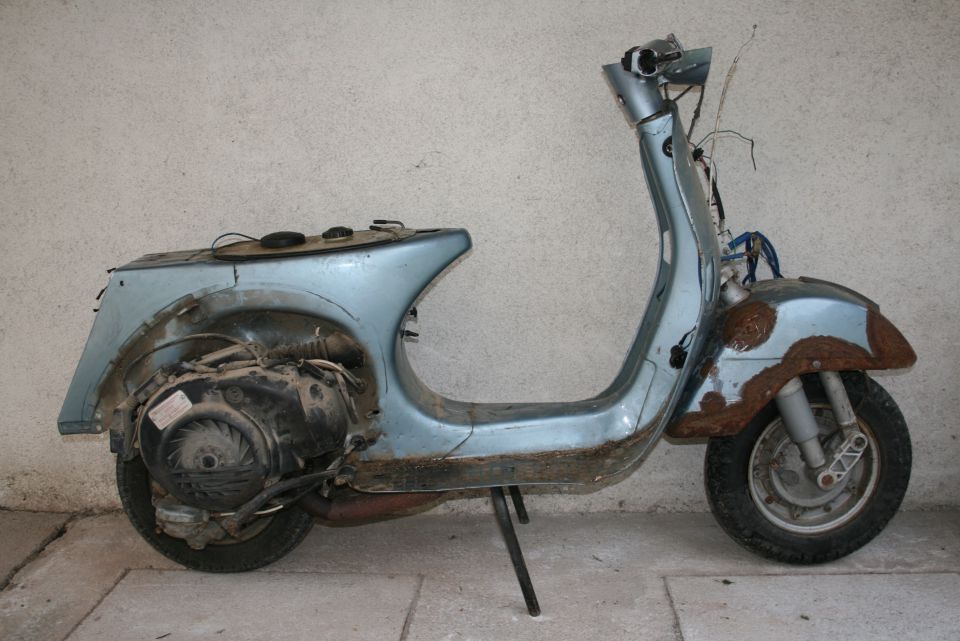 Vespa - foto povečava