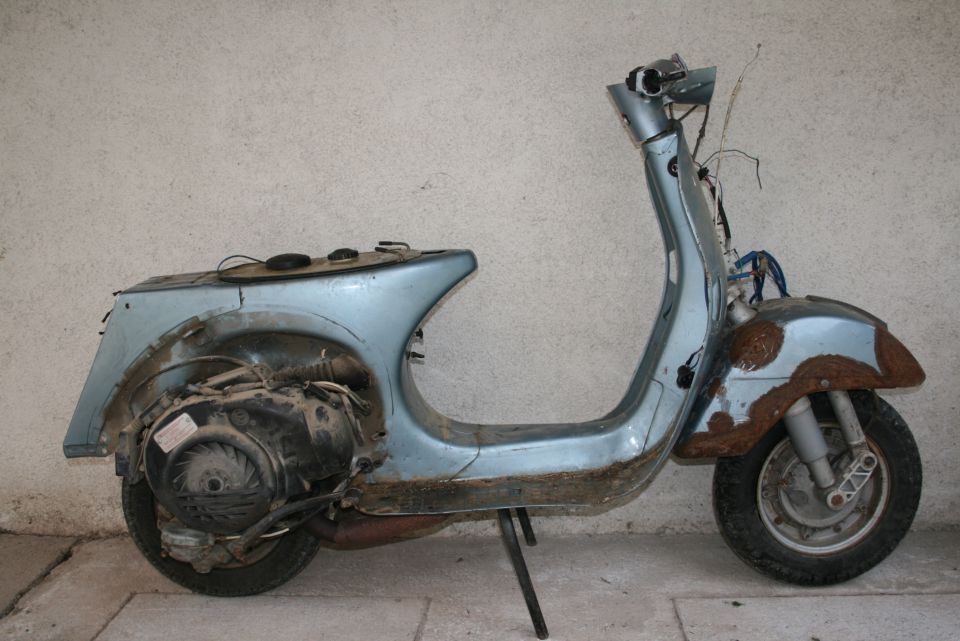 Vespa - foto povečava