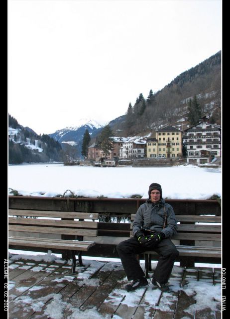 Malga Ciapela (Marmolada), jan. 2010 - foto