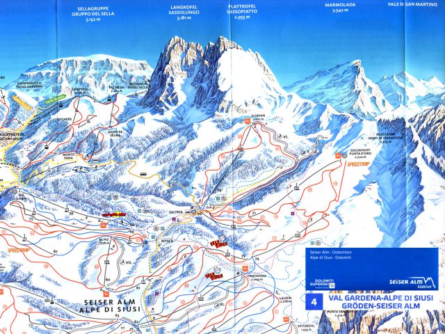 Malga Ciapela (Marmolada), jan. 2010 - foto