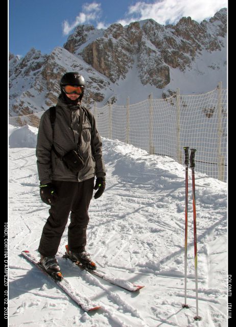 Malga Ciapela (Marmolada), jan. 2010 - foto
