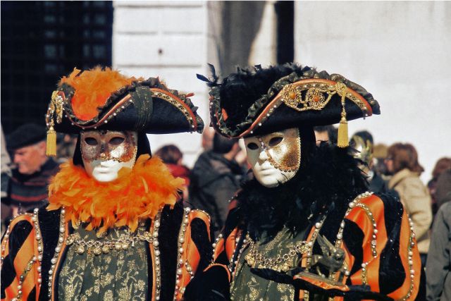 Karneval, Benetke, mar. 2011 - foto