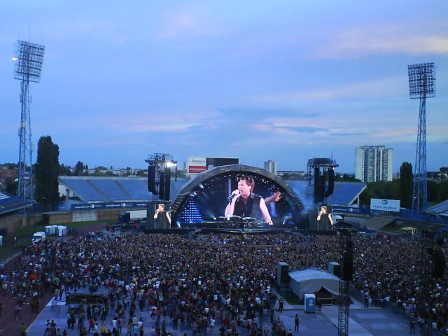 Bon Jovi, Zagreb, jun. 2011 - foto