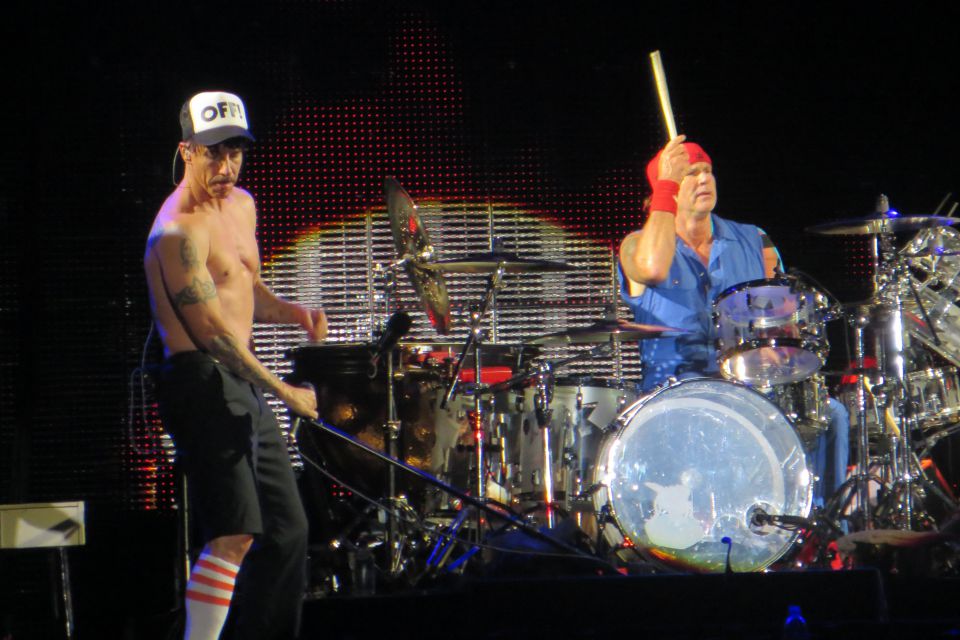 Red Hot Chili Peppers, Zagreb, avg. 2012 - foto povečava