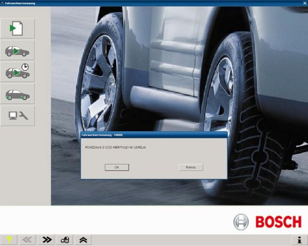 Bosch FWA 4630 - odprava težav pri zagonu - foto