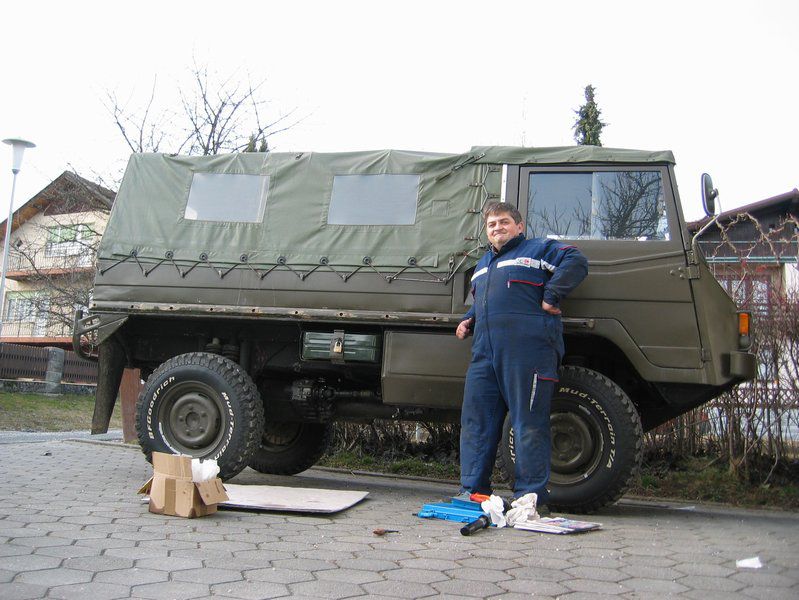 Pinzgauer - popravilo hidravlike 03.03.2012 - foto povečava