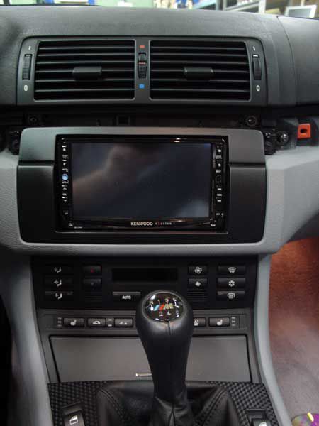 BMW E46 blenda za 2din radio ali Carpc - foto povečava