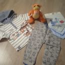 komplet Disney nov 9-12m + rutice 12€