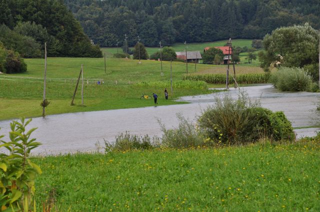 Poplavljena Sušica - foto
