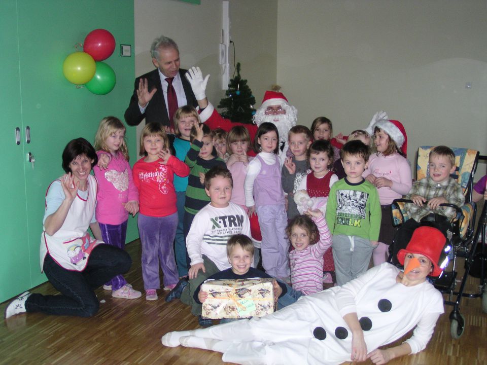 Obisk božička, december 2010 - foto povečava
