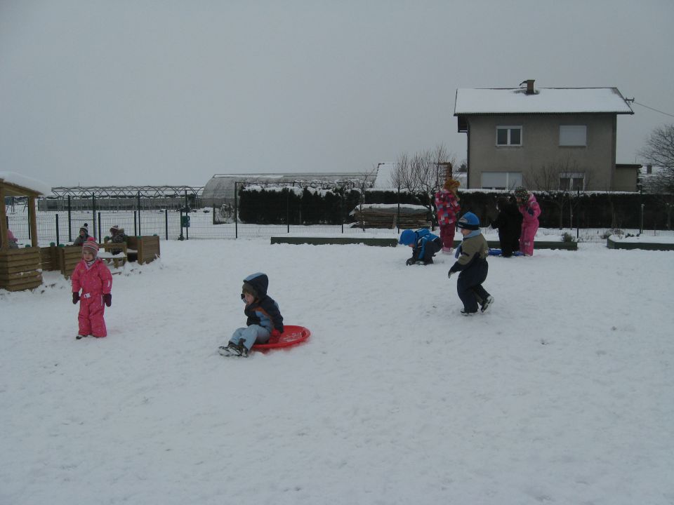 Zelena igralnica, januar 2014 - foto povečava