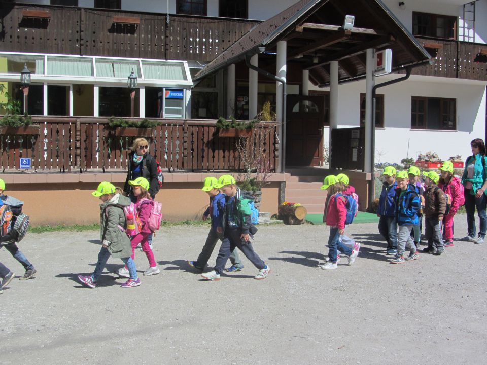 Logarska dolina, tabor, april 2014 - foto povečava