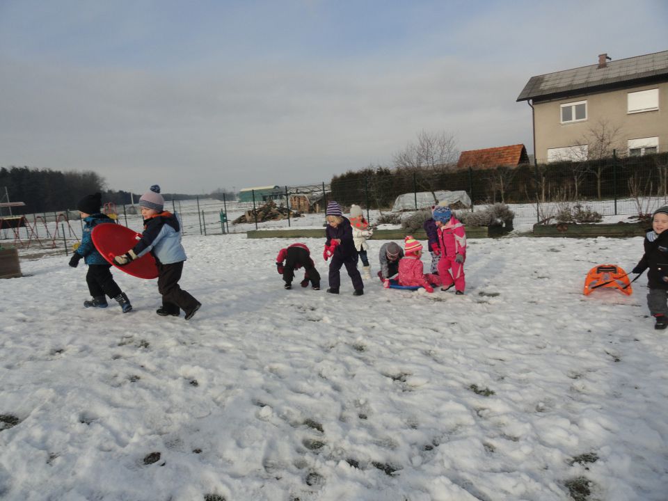 Zelena igralnica, januar 2015 - foto povečava