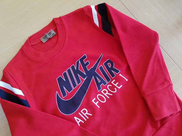 Rdeč pulover Nike, velikost 92, 12 EUR