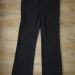 črne elegantne hlače s črtami premaman št.40 (9 eur),