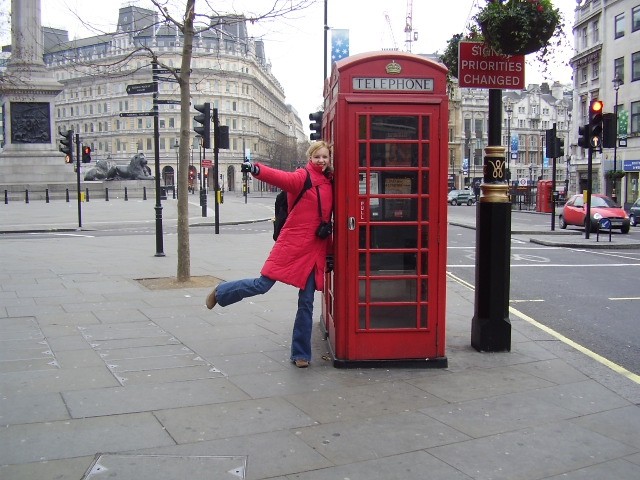 Najiha frendica Tjaša u Londonu... - foto povečava