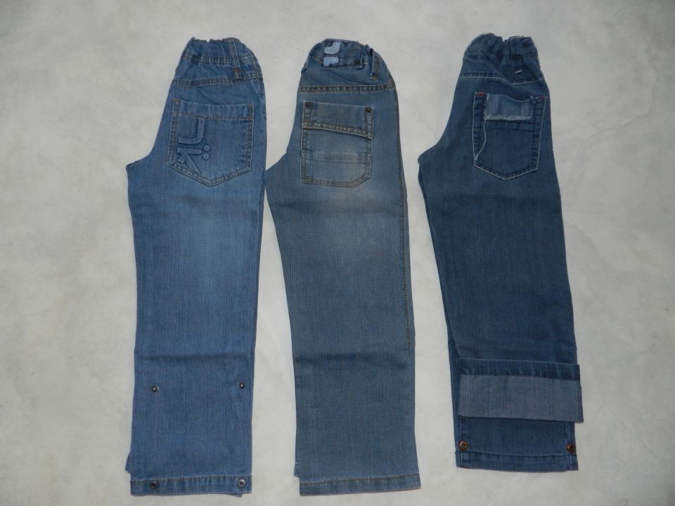 3x okaidi jeans hlače